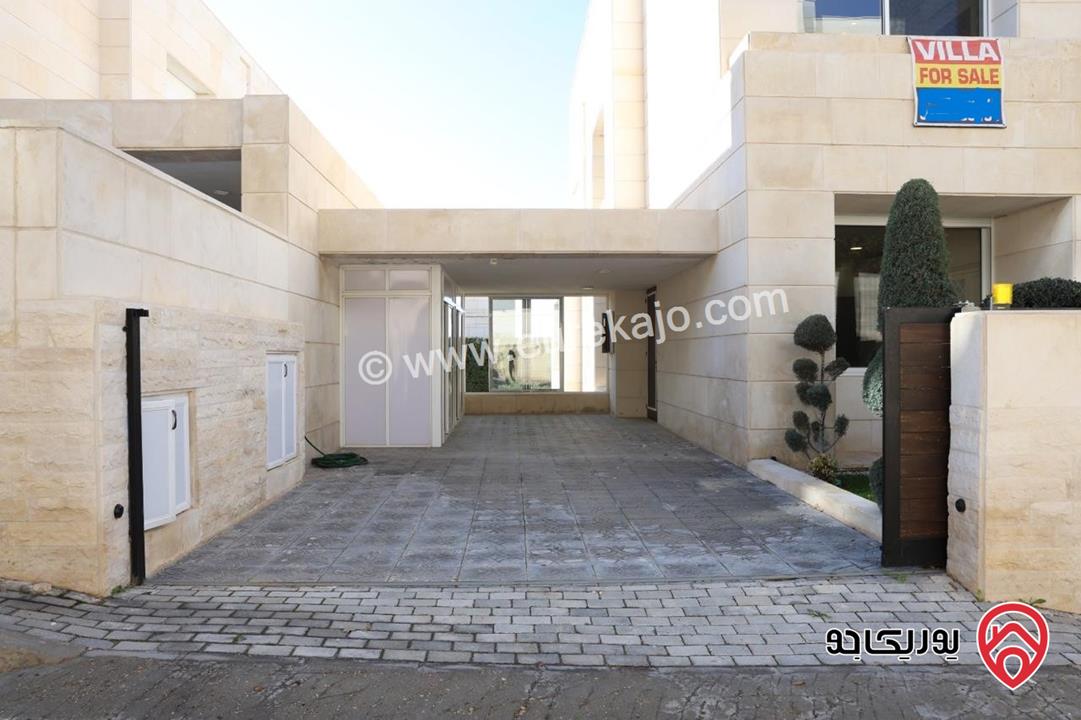 فيلا فاخرة مساحة 500م على ارض 700م للبيع في عمان - اجمل مناطق دابوق