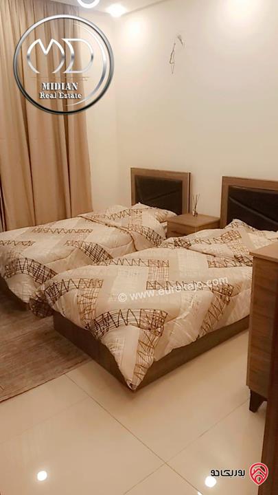 شقة مفروشة للايجار في عمان - ام السماق مساحة 135م طابق ثاني تشطيبات و ديكورات فندقية فرش فاخر