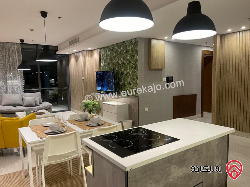 شقة فاخرة مساحة 120م للايجار مفروشة في عمان - عبدون