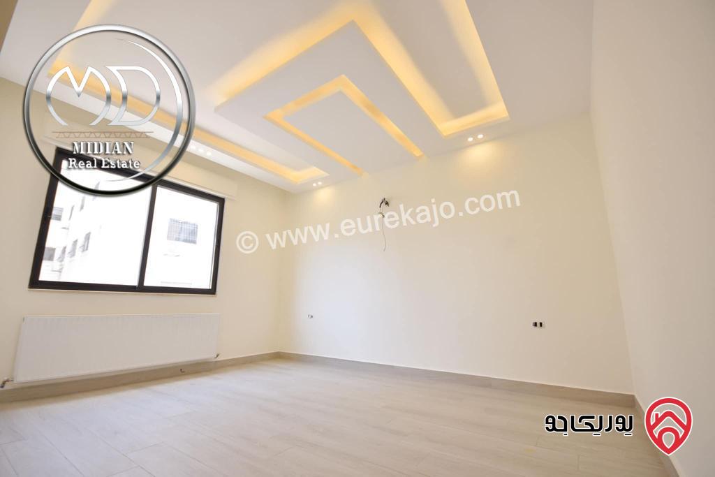 شقة شبه ارضي جديدة للبيع في عمان - تلاع العلي مساحة 185م مع ترس 50م تشطيبات سوبر ديلوكس بسعر مميز جداً