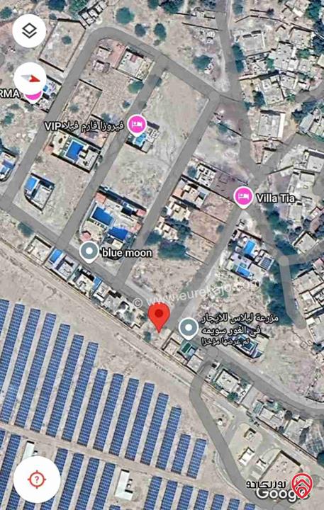قطعة ارض مساحة 270م للبيع في البحر الميت - الرامة بسعر مغري جدا 