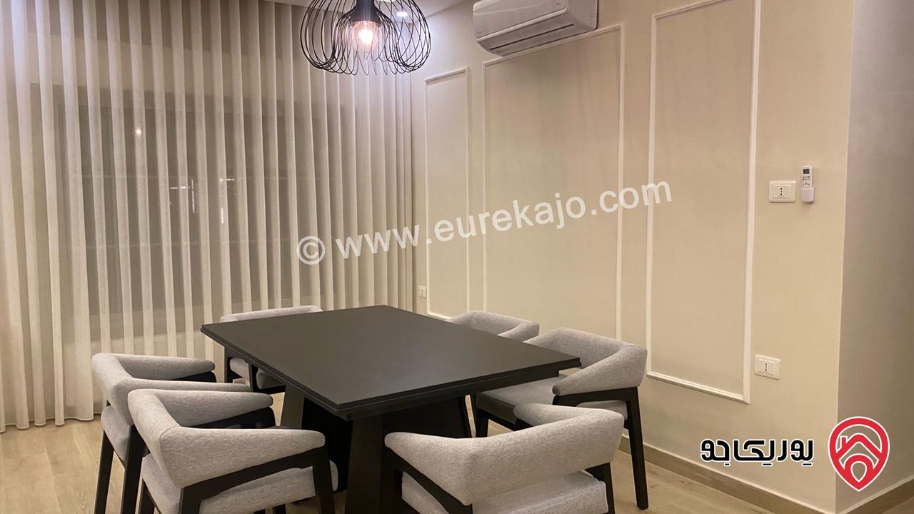 Furnished apartment for rent, 150 square meters, in Amman - Daheyat Al Ameer Rashed Near the Royal Automobile Club