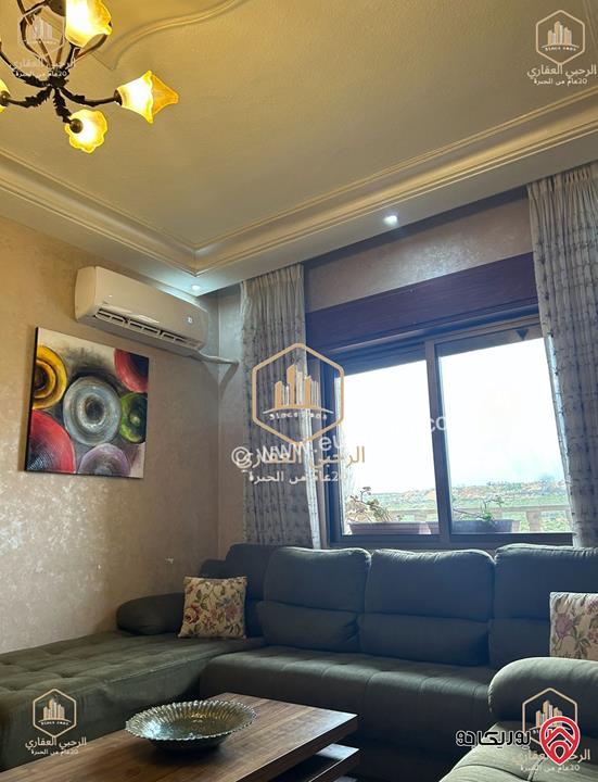 شقة مفروشة مساحة 150م طابق ثالث للايجار في عمان - تلاع العلي 