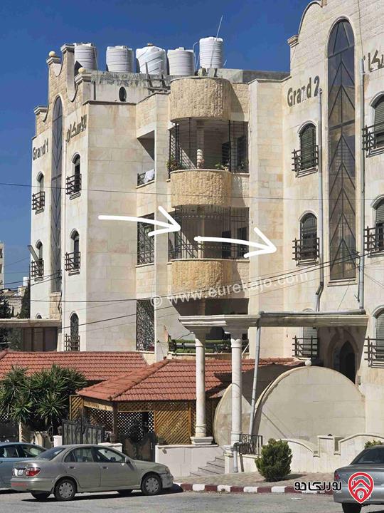 شقة طابق ثاني فني مساحة 137م للبيع في اربد 