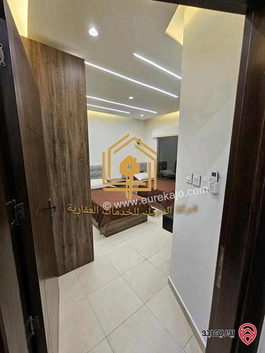 شقة مفروشة فاخرة سوبر ديلوكس مساحة 110م طابق أول للايجار في عمان - دير غبار 