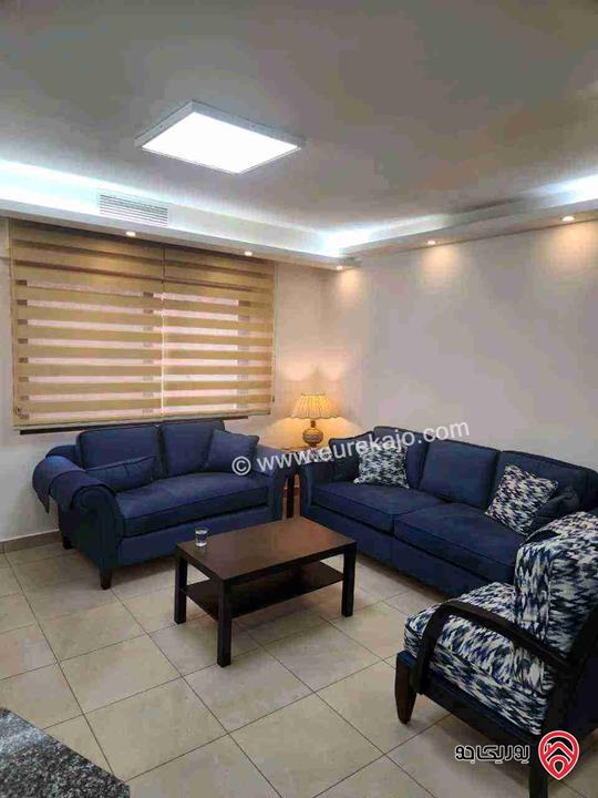 شقة مفروشة طابق ارضي مساحة 75م للايجار في عمان - ضاحية الامير راشد شارع الكون