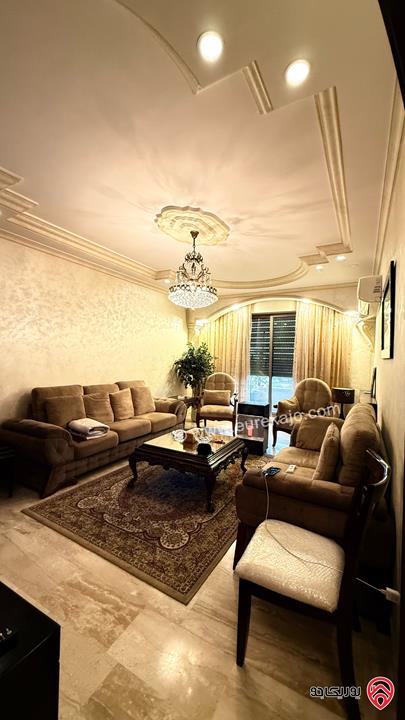 شقة مفروشة مساحة 210م طابق أول للبيع في عمان - الجبيهة