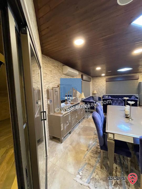 شقة مميزة للبيع في عمان - أم السماق مقابل روان كيك طابق ثالث مع روف دوبلكس 210م بسعر مغري