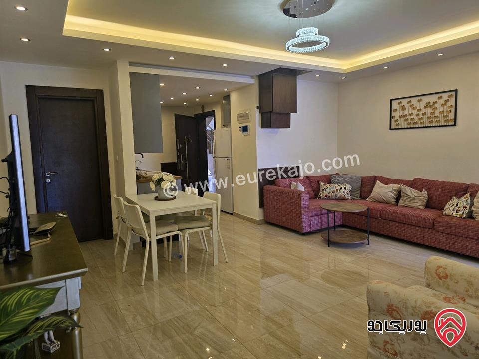 شقة فندقية ارضية مساحة 85م للايجار مفروشة في عمان - مجمع سرايا دير غبار ٢