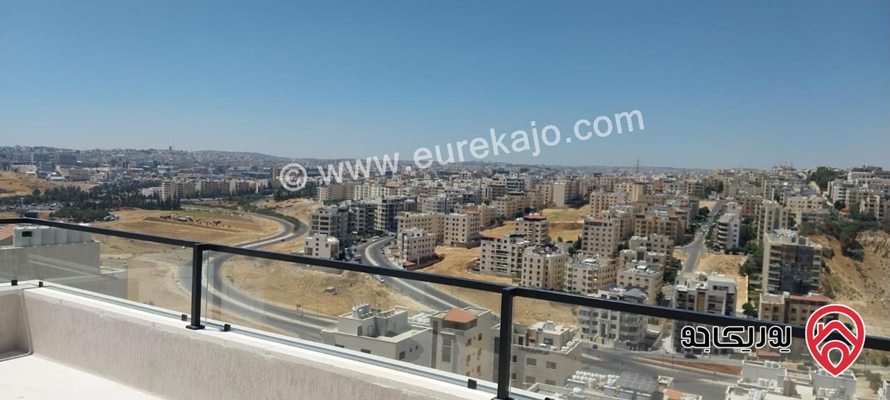 شقة للبيع في عمان - دير غبار طابق اخير مع روف مساحة البناء 180م ومساحة الترس 80م