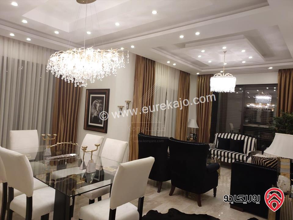 شقة مفروشة فاخرة مساحة 140م طابق ثاني للايجار في عمان - دير غبار