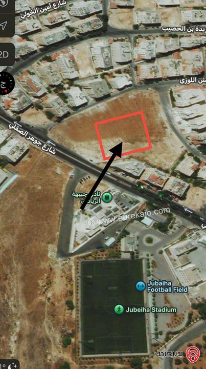 ارض مساحة 940م للبيع في عمان - الجبيهة تصلح للاسكانات