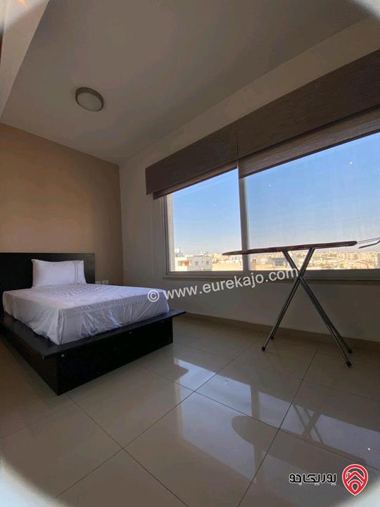 شقة مفروشة فاخرة مساحة 128م طابق ثاني للإيجار في عمّان - الدوار الخامس