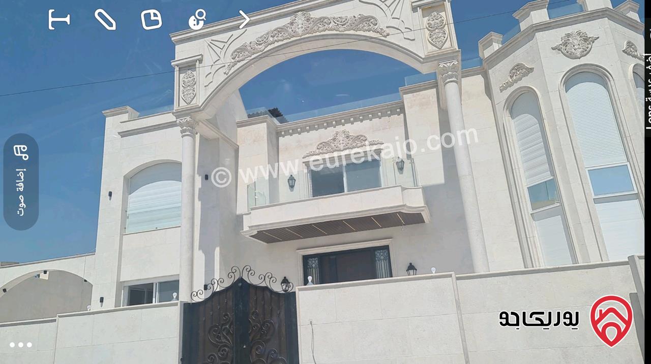 منزل مساحة 615م على أرض 750م للبيع في عمان -  بدر الجديدة - بلال