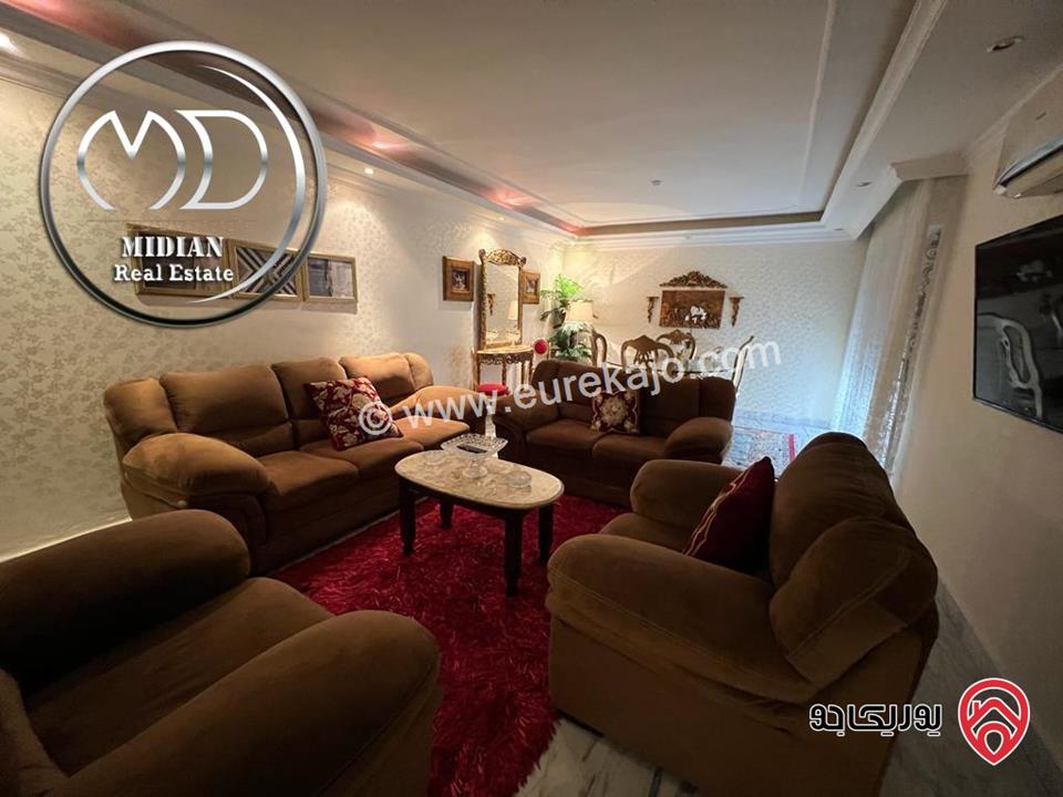 شقق مفروشة للايجار في أجمل مواقع عمان - عبدون مساحات 150م & 245م تشطيبات و ديكورات فندقية فاخرة تصلح للأجانب و السفارات