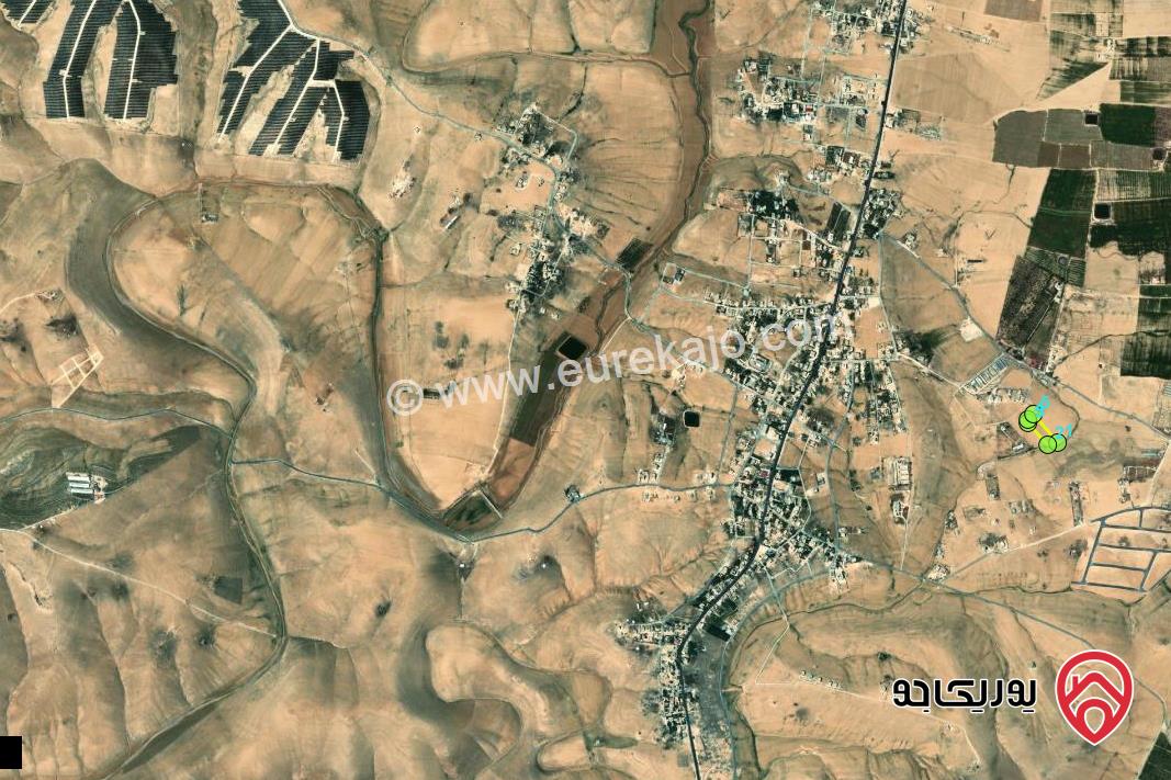 قطعة أرض مساحة 4 دونم و 366م للبيع من أراضي جنوب عمان - أرينبة حوض 2 الغربي 