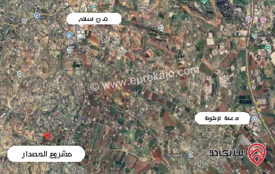 قطع اراضي سكنية مساحة 465م للبيع في عمان - ناعور الروضة
