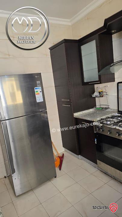 شقة مفروشة للايجار في عمان - ام السماق مساحة 130م طابق ثاني تشطيبات و فرش سوبر ديلوكس اطلالة جميلة بسعر مميز