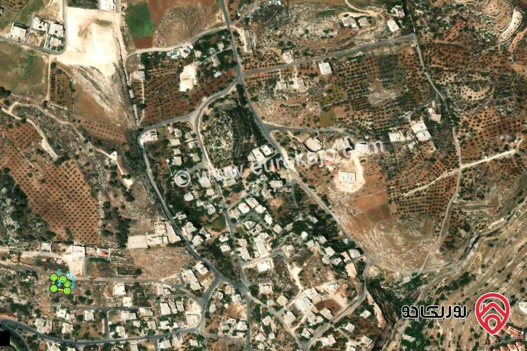 قطعة أرض استثمارية مميزة مساحة 600م للبيع من أراضي غرب عمان - قرية بلال - حوض الرباحية الجنوبية