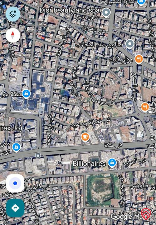 ارض مميزة مساحة 525م للبيع في عمان - ام السماق الشمالي 