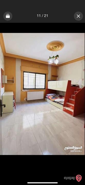 شقة طابق أرضي مساحة 235م مفروشة للإيجار في – عمّان / الجبيهة