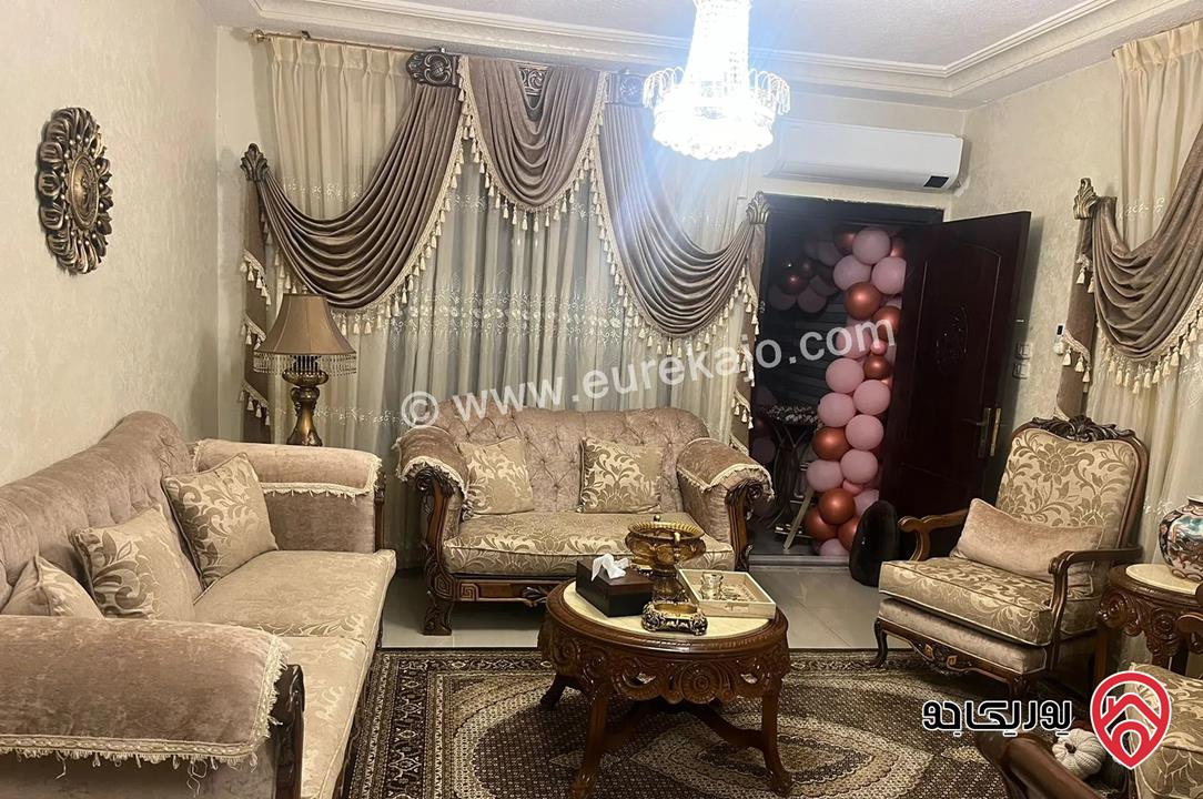 شقة طابق ارضي مساحة 140م للبيع في عمان - حي الروابي الدوار السابع