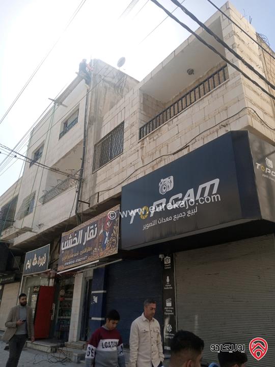 عمارة على أرض 250م للبيع في اربد/دوار جامعة اليرموك