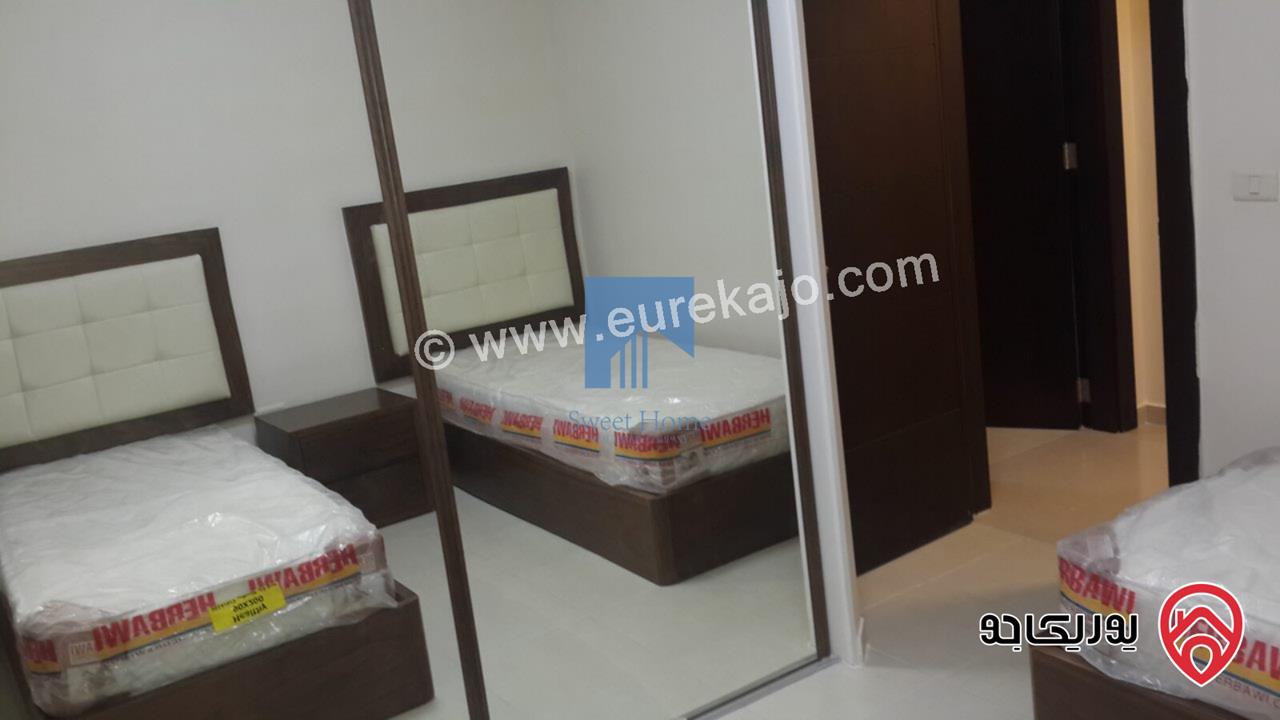 شقة أرضية مفروشة فاخرة للبيع في جبل عمان - مقابل رئاسة الوزراء وقرب فندق عمان ويست 100م مع ترسات 110م بسعر مغري