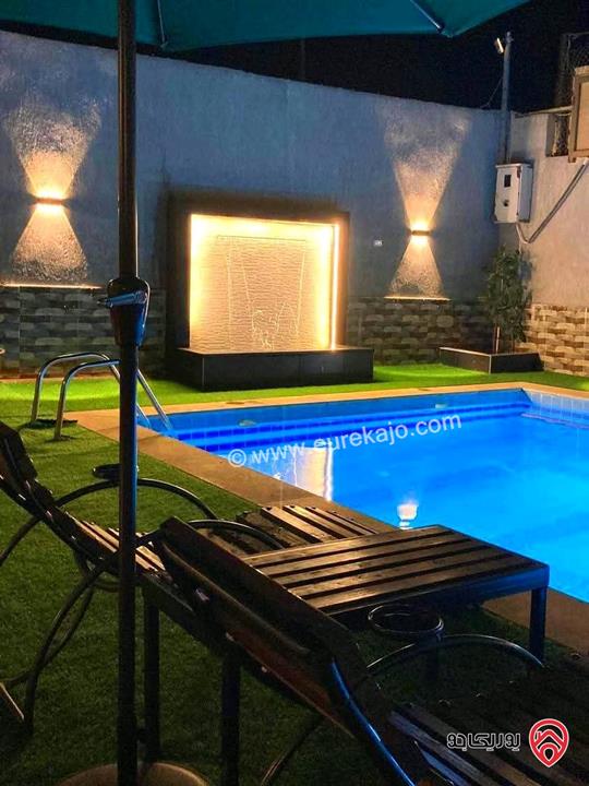 مزرعة مساحة الأرض 289م والبناء 120م للبيع في البحر الميت جوفة الكفرين