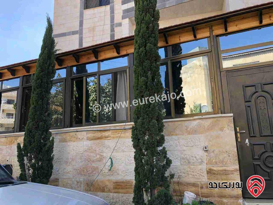 شقة ديلوكس طابق أرضي مساحة 125م داخلي و 50م خارجي للبيع في عمان - المقابلين شارع الإذاعة والتلفزيون 