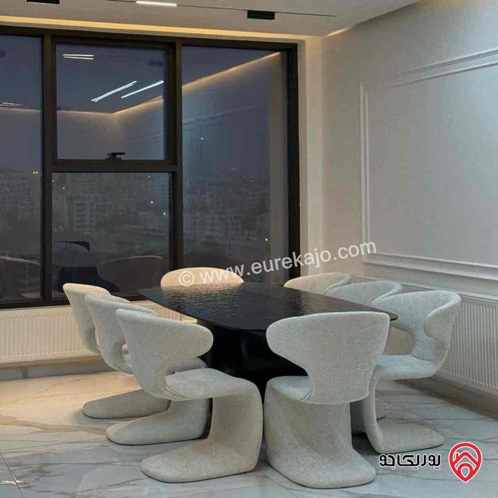 شقة دوبلكس مساحة 250م للبيع في عمان - دير غبار – تحفة هندسية بإطلالة بانورامية تأسر الأنفاس