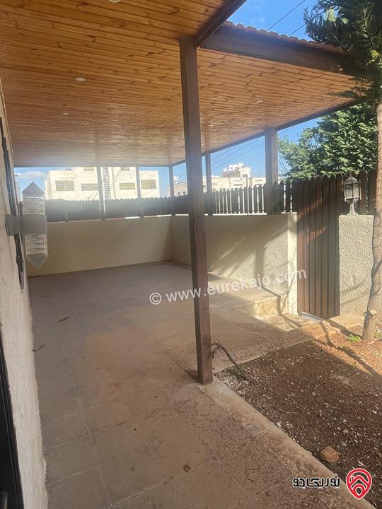 شقة شبه ارضية مساحة 168م داخلي و 100م خارجي للبيع في عمان - ضاحية الرشيد