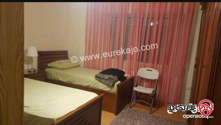 شقة مفروشة مساحة 175م طابق ثاني للايجار في عمان - جبل عمان