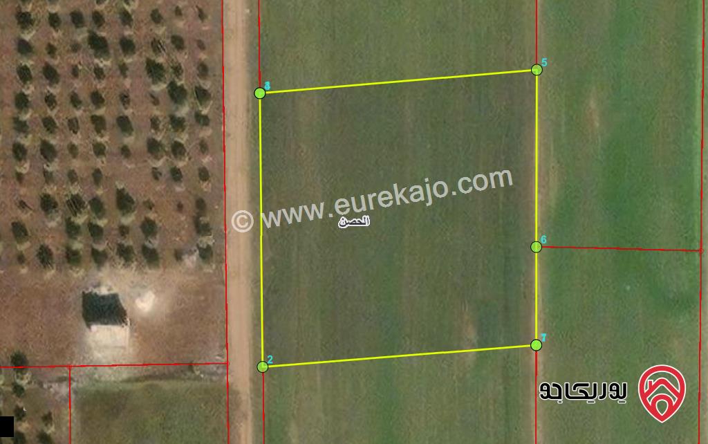 قطعة ارض مساحة 4019م للبيع في اربد - منطقة ام الابار الغربية 