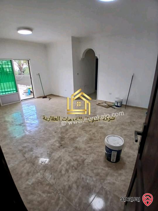 شقة فارغة طابق ارضي مساحة 130م للايجار في عمان - ام السماق 