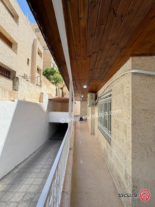 شقة طابق أرضي بمدخل منفصل مساحة 170م للايجار في عمان - الرابية 
