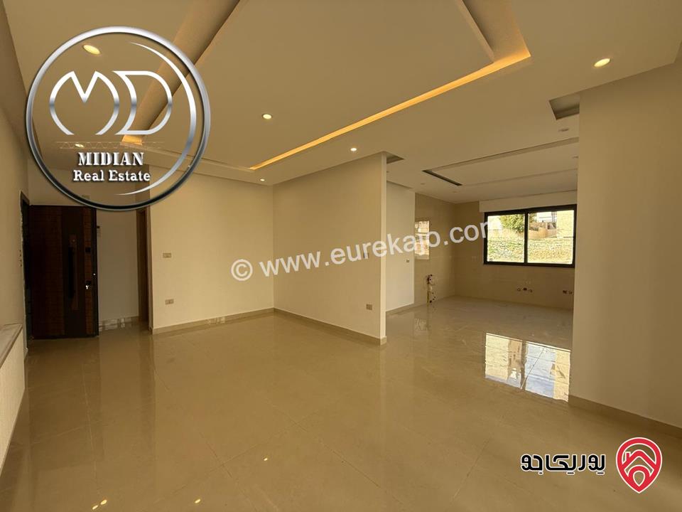 شقق أرضية جديدة للبيع في عمان - دير غبار مساحات 135م & 145م مع تراسات و حدائق تشطيبات وديكورات فاخرة بأسعار مميزة