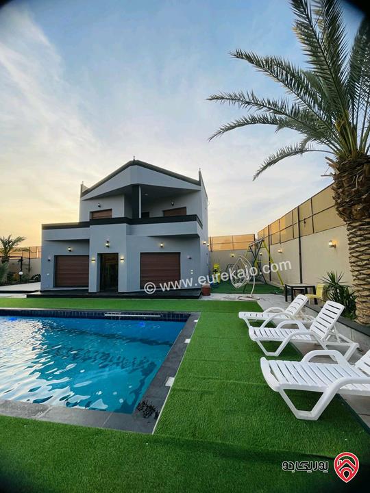 مزرعة للايجار اليومي في الروضة - البحر الميت 