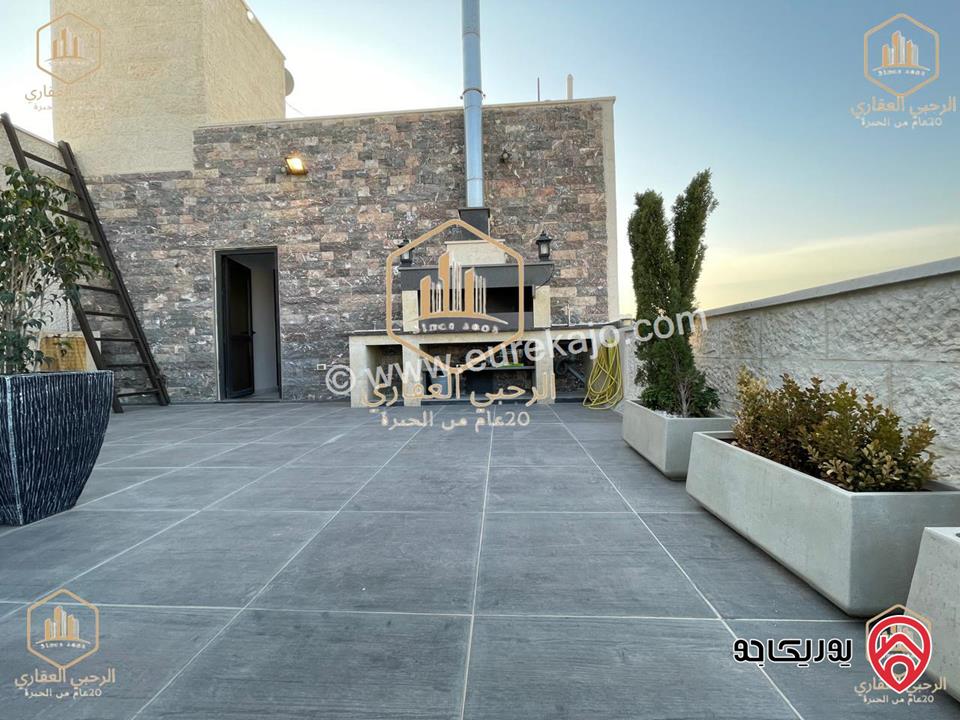 شقة رووف مساحة 160م سوبرديلوكس للايجار في عمان - الكرسي