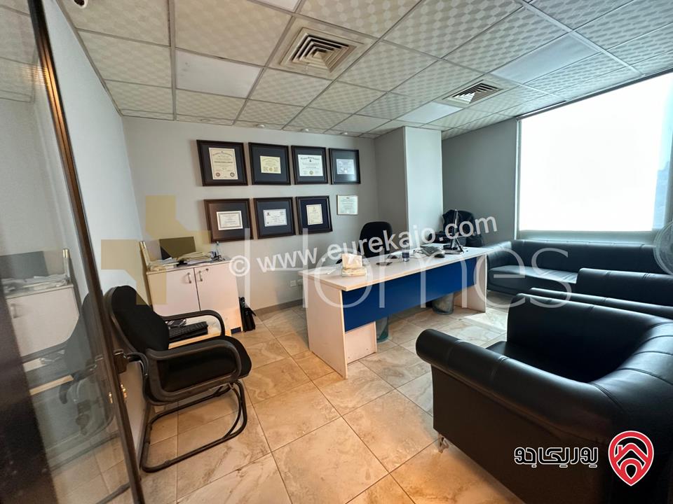 مكتب تجاري مساحة 120م للبيع في عمان - الصويفية اطلالة حلوة 