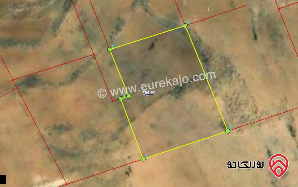 قطعة ارض مساحة 3405م للبيع في الطفيلة 