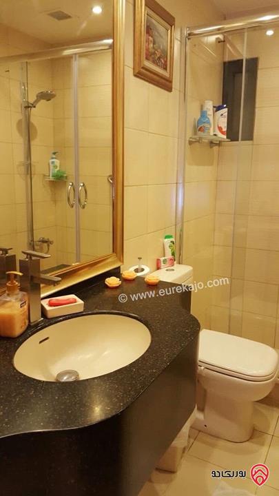 شقة مفروشة مساحة 120م طابق ثالث للايجار في عمان - عبدون