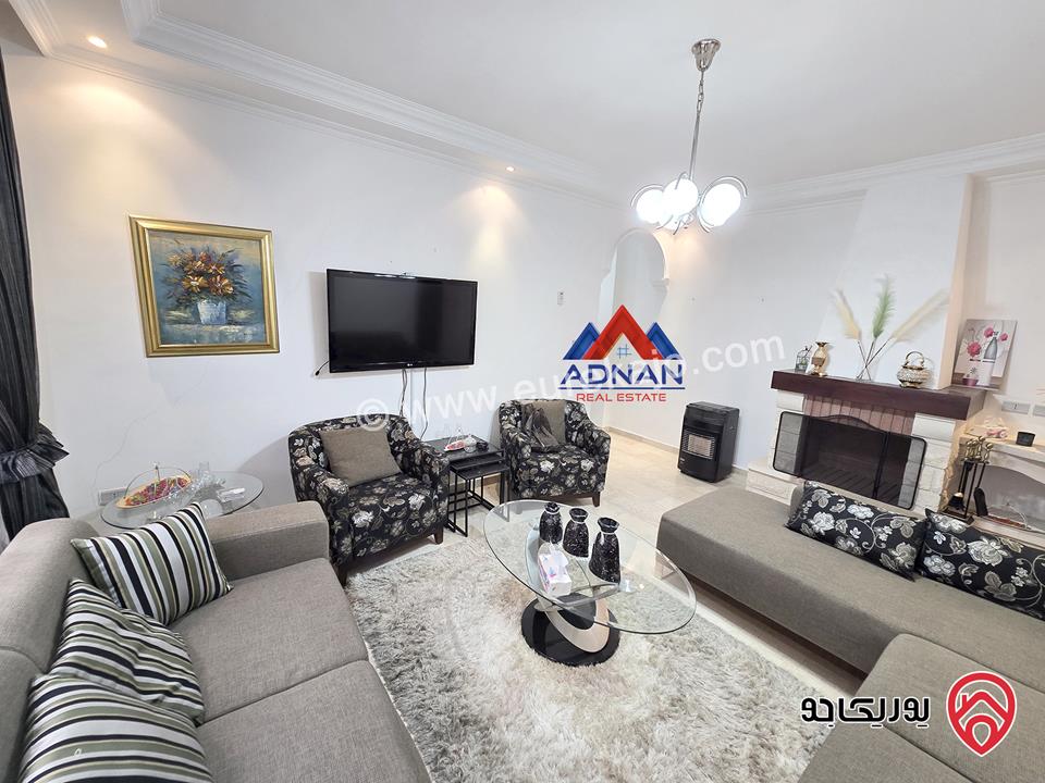 شقة مفروشة مساحة 190 متر طابق ثاني للإيجار في عمان - الرابية