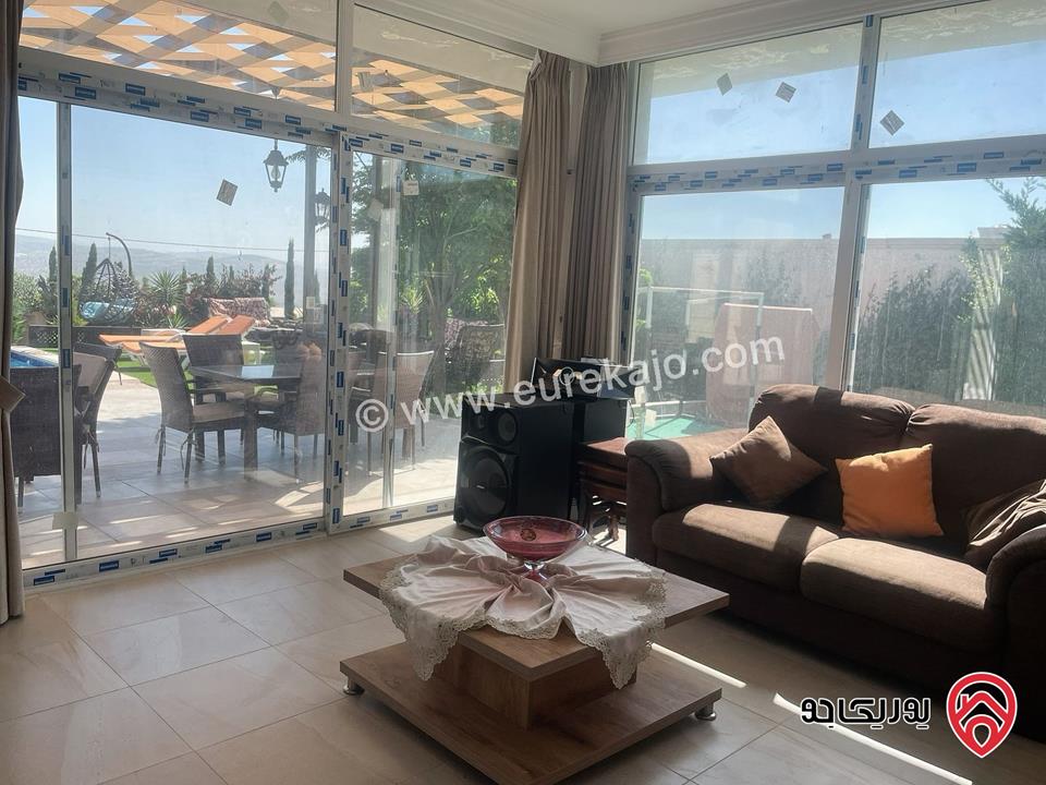 مزرعة مساحة الأرض 1200م والبناء 140م للبيع في جرش