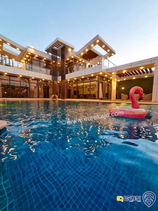 شاليه/مزرعة SUNDOS Villa "فيلا السندس" للايجار اليومي في البحر الميت - الرامة