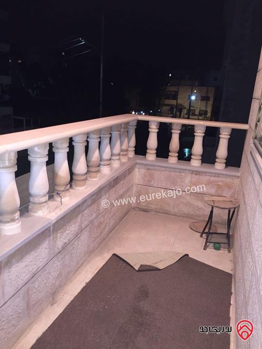 شقة طابق أول مساحة 120م للايجار مفروشة في عمان - الجبيهة