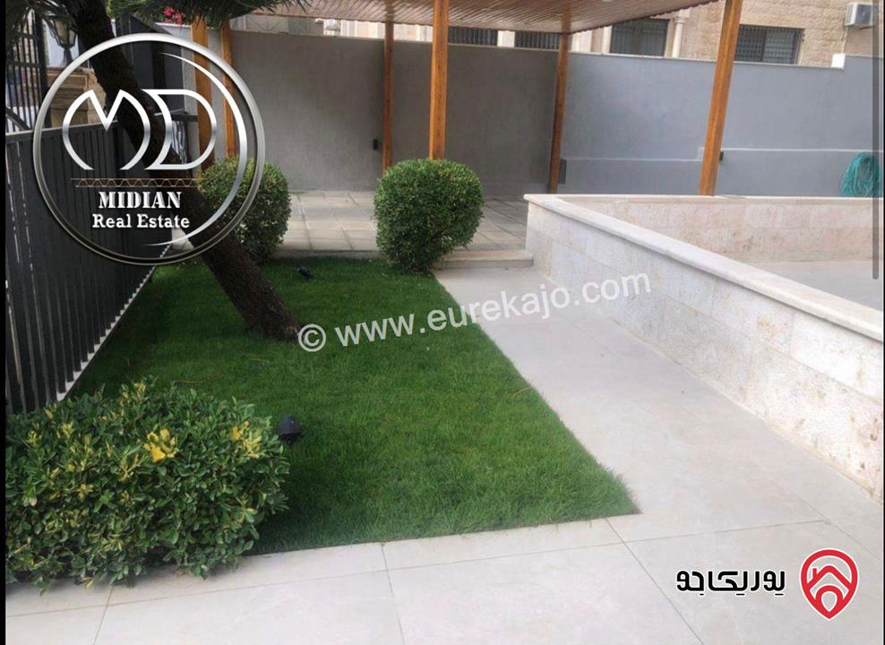 شقة أرضية فاخرة للايجار في عمان - دير غبار مساحة 300م مع تراسات و حدائق 350م تصلح للأجانب والهيئات الدوبلوماسية 