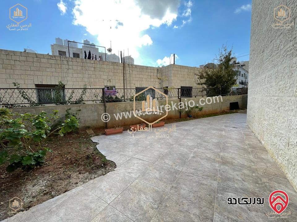 شقة ارضية مساحة 120م مع ترس خارجي 118م للايجار في عمان - السابع 