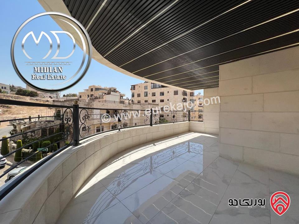 شقق جديدة للبيع في عمان - ضاحية النخيل مساحات 250م & 300م مع تراسات تشطيبات ديكورات عصرية فاخرة اطلالة رائعة