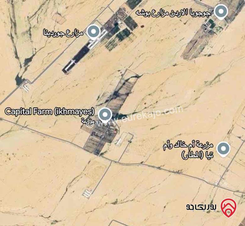 ارض مساحة 10 دونم للبيع في عمان - القنيطرة بعد مطار الملكة علياء 